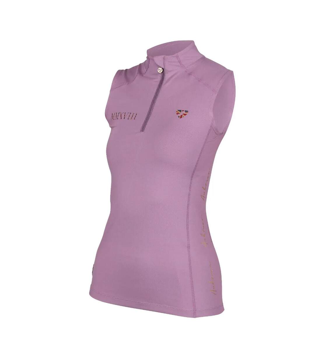 Haut thermique team femme mauve Aubrion Aubrion