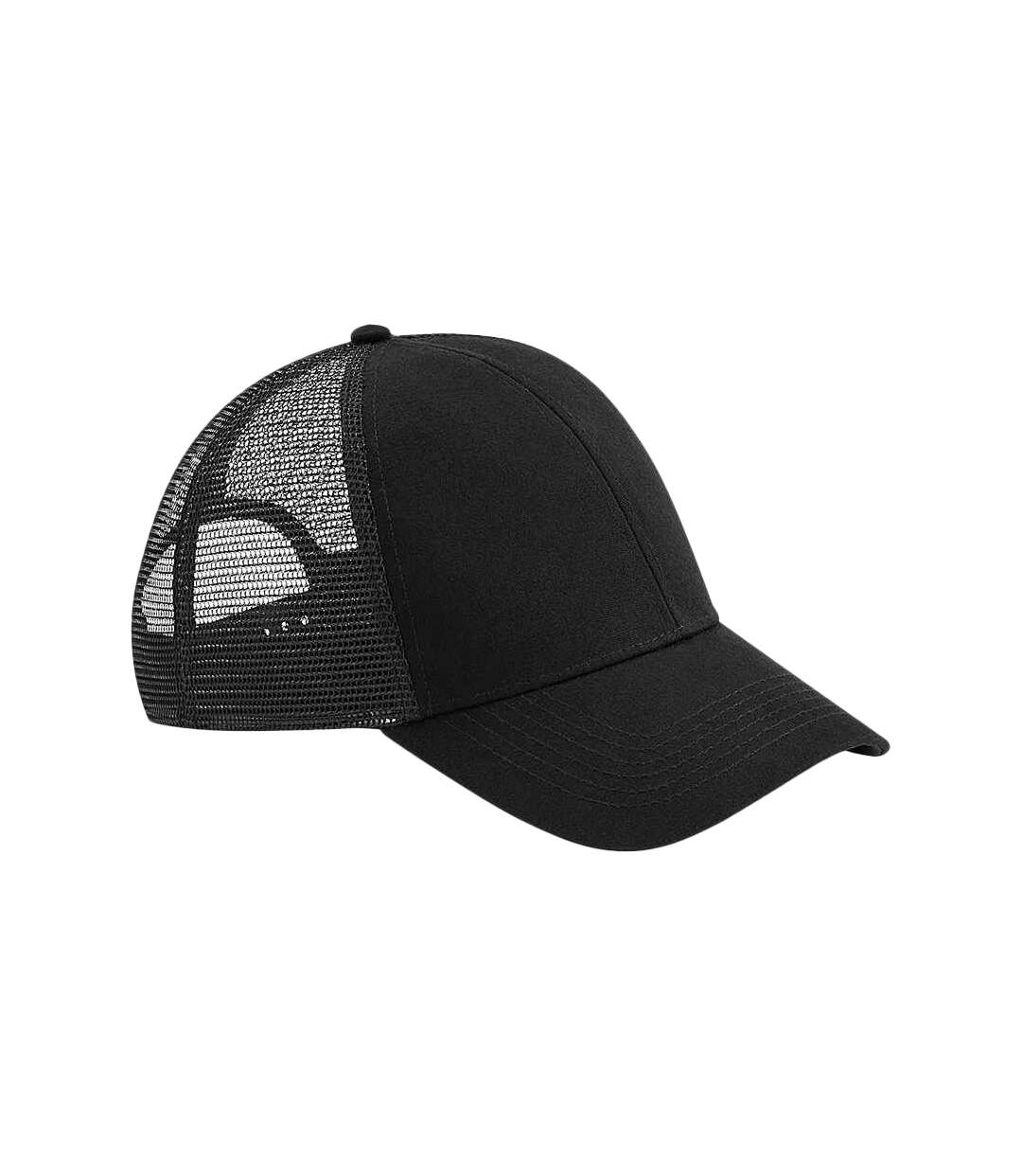 Beechfield Unisex Adult 6 Panel Trucker Cap (Black) - UTPC4584-1