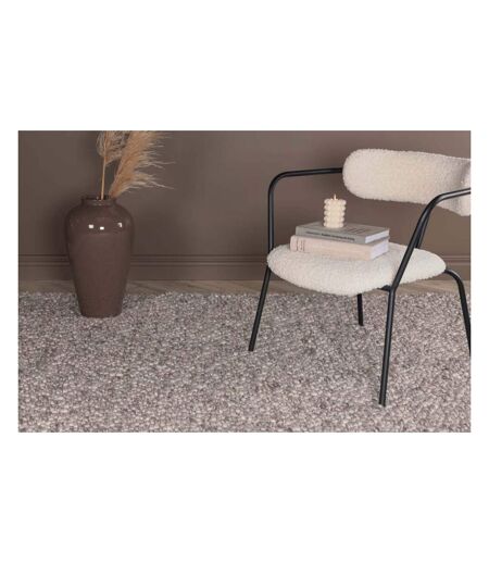 Tapis en viscose et laine gris clair Jajru 350 x 250 cm