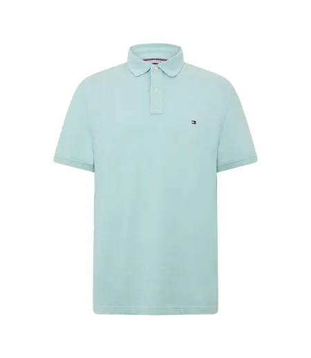 Polo Motif/style Logo Brodé Homme Menthe Tommy Hilfiger