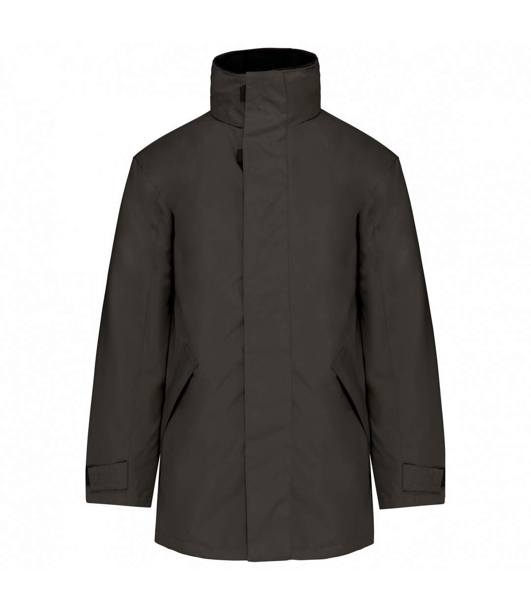 Parka adulte gris foncé / noir Kariban