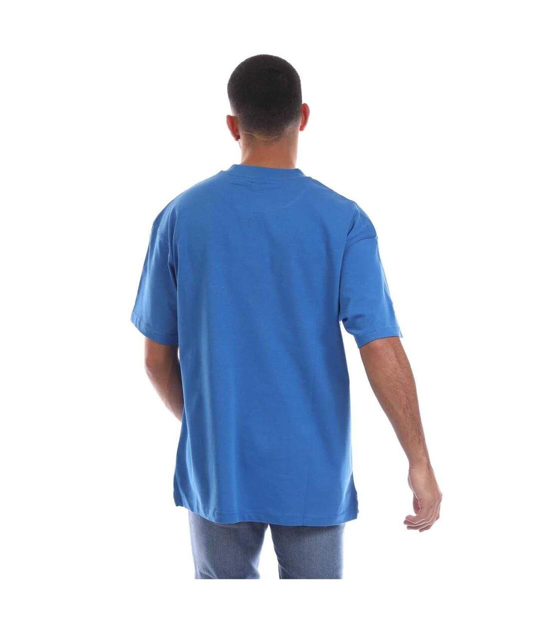 Mens Mccarren Oversized T-shirt Blue Avirex-3