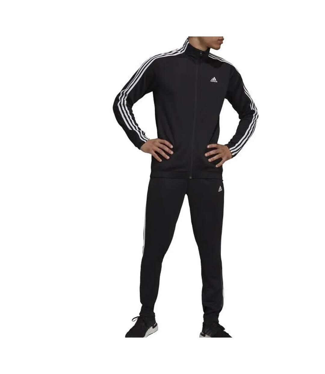 Survêtement Noir Homme Adidas Tapered-1