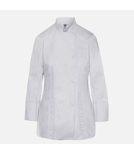 Veste De Chef À Manches Longues Premium Womens/Ladies Blanc Dennys