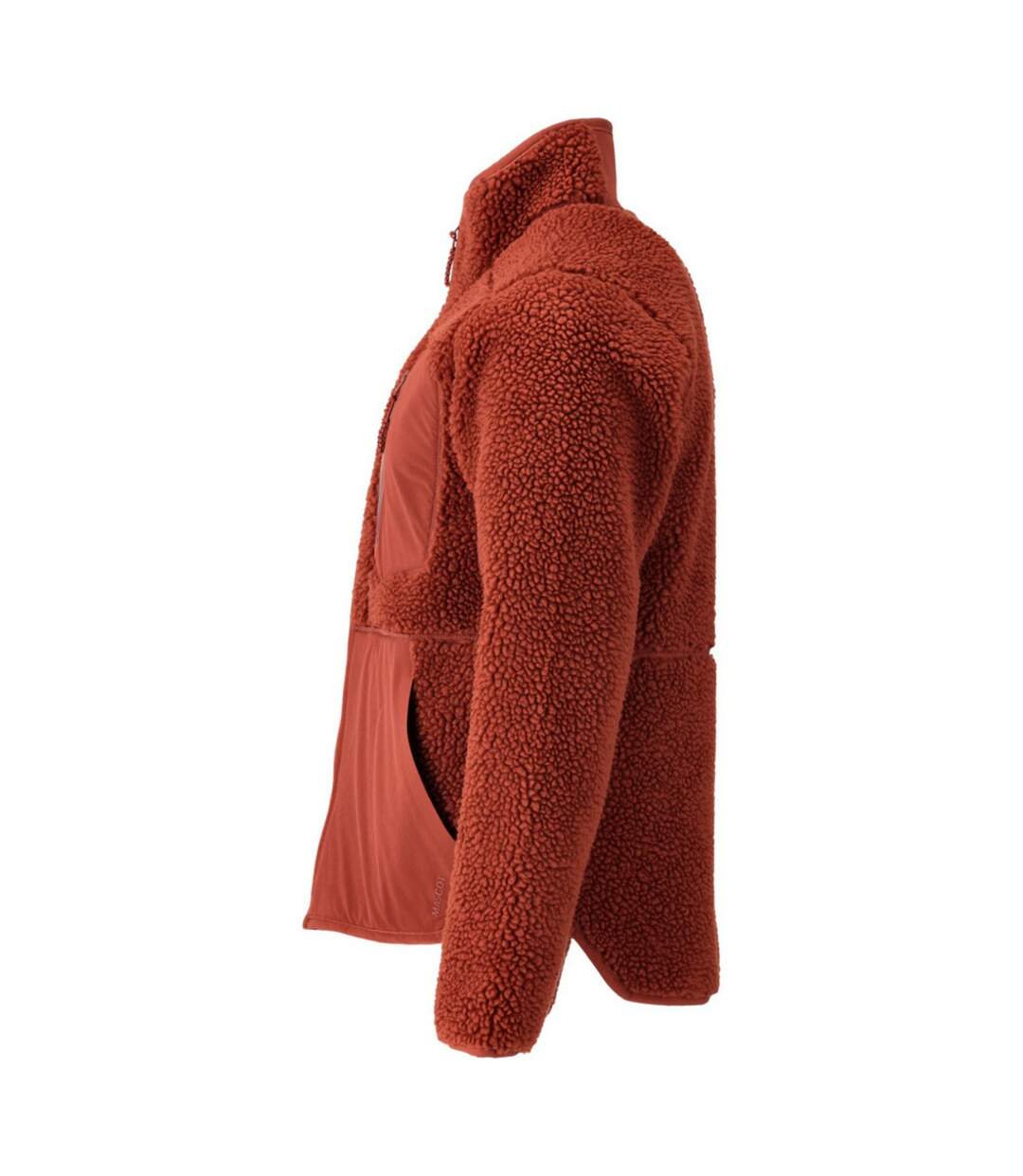 Mens Customized Zipped Jacket Autumn Red Mascot-3