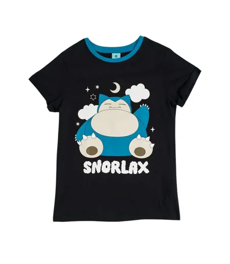 Ensemble De Pyjama Motif Ronflex Femme Bleu Pokemon