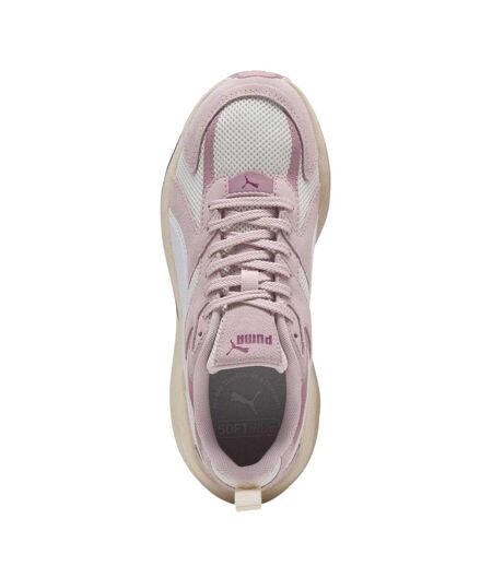 Womens/ladies Hypnotic Suede Low Cut Trainers Vaporous Grey Puma