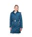 Womens/ladies branxton quilted coat cool slate blue Coldstream