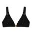 Haut de maillot de bain triangle noir femme grain de sable diana-2