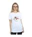 Disney Femme/Les femmes Mickey Mouse Love Cherub - T-shirt boyfriend en coton (Blanc) - UTBI37820-2