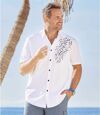 Men's Printed Poplin Shirt Atlas For Men