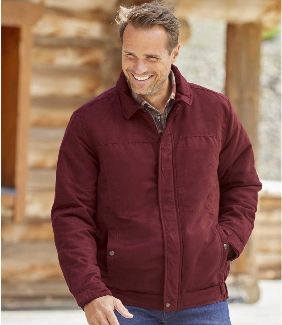 Red XL discount 73% Olloqui waterproof jacket MEN FASHION Jackets Basic 