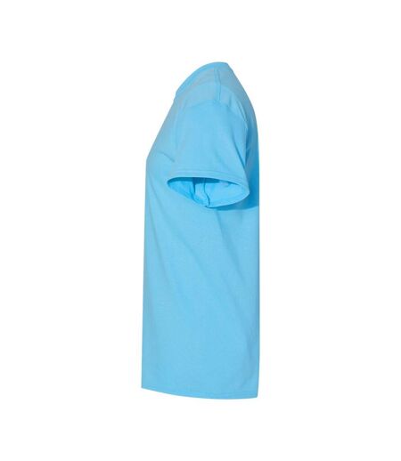 Mens Heavy Cotton T-shirt Sky Blue Gildan
