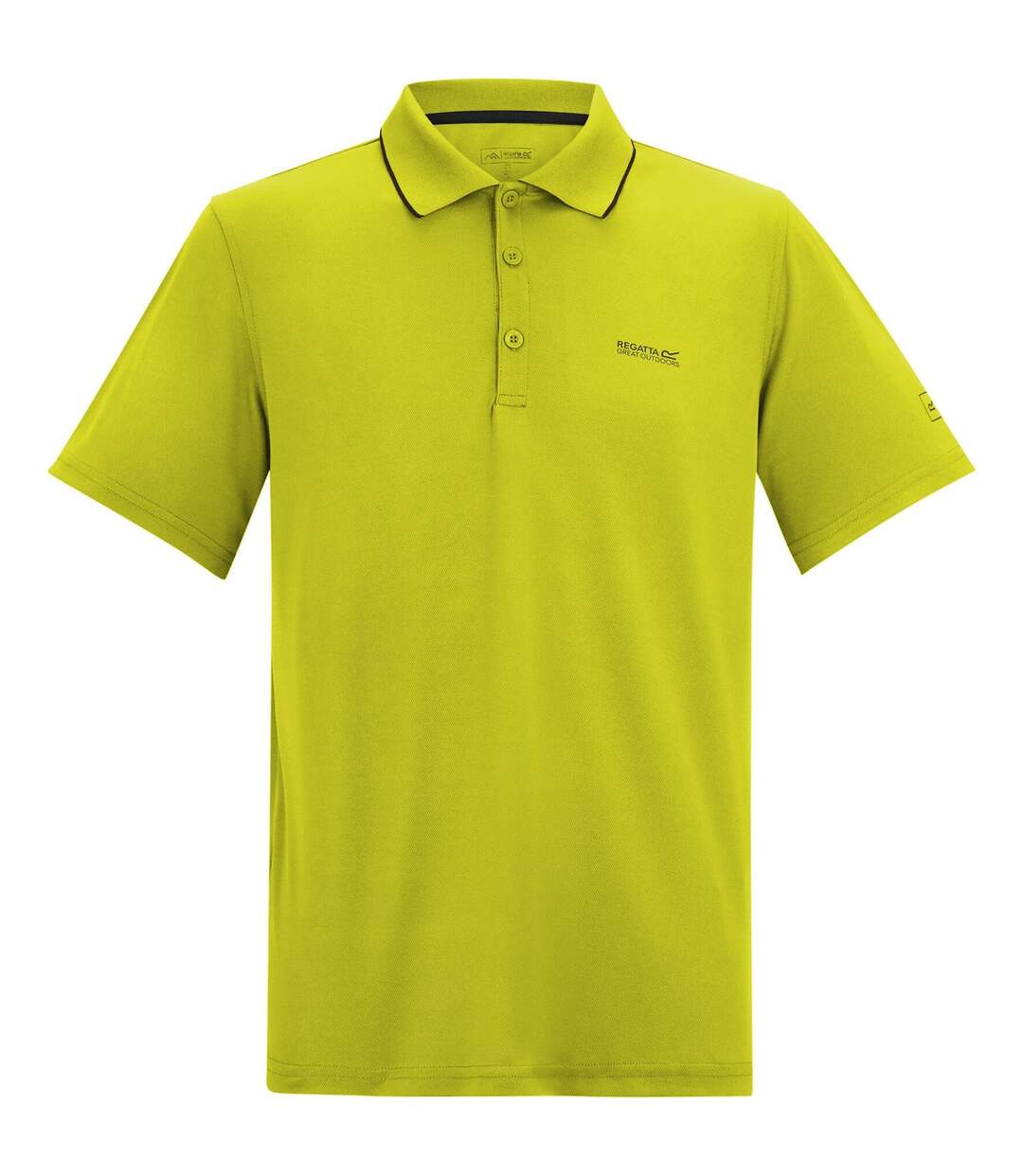 Polo De Sport Maverick Homme Jaune Foncé Regatta-1