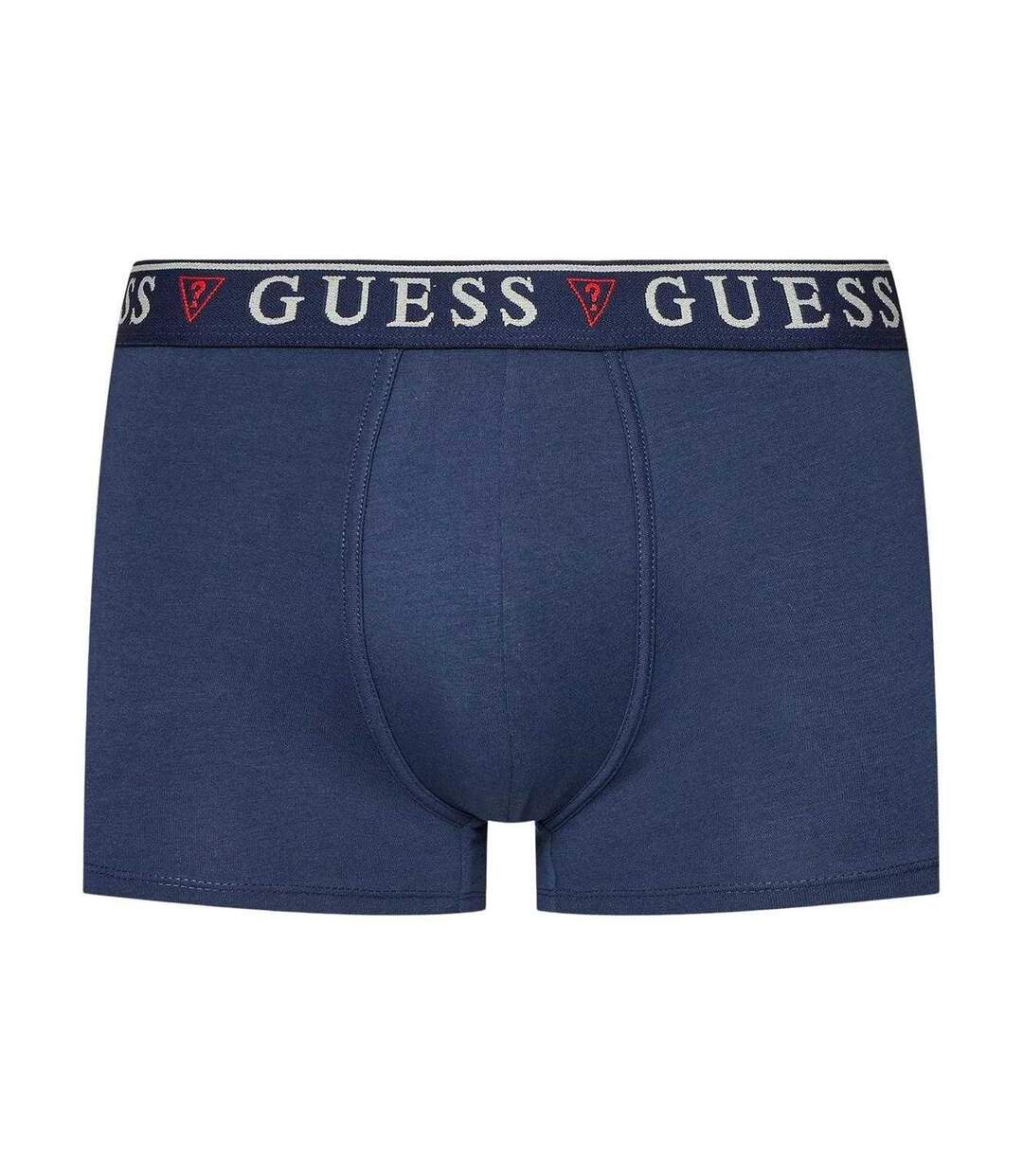 Boxers Homme Gris Noir Bleu Guess-2