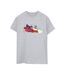 Disney - T-shirt BIG HERO BAYMAX HIRO BRIDGE - Femme (Gris chiné) - UTBI15561-1