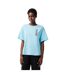 T-shirt Motif/style Imprimé Crocodile Femme Bleu Lacoste-1