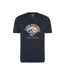 Mens Lake District Short-sleeved T-shirt Navy Mountain Warehouse-1