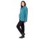 Veste polaire brodée COLUMBIA verte Coton Du Monde-3