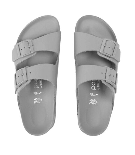 Womens/ladies Arizona Flx Lena Platform Sandals Frost Gray Birkenstock
