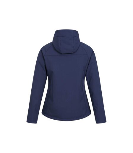 Veste softshell arctic femme bleu foncé Mountain Warehouse