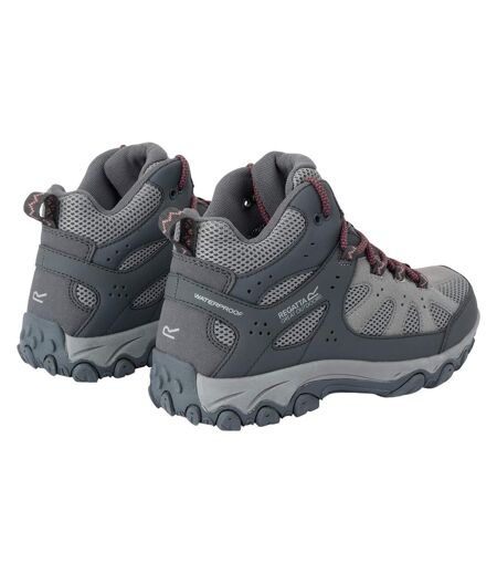 Chaussures De Marche Edgepoint Femme Gris Foncé Vieux Rose Regatta