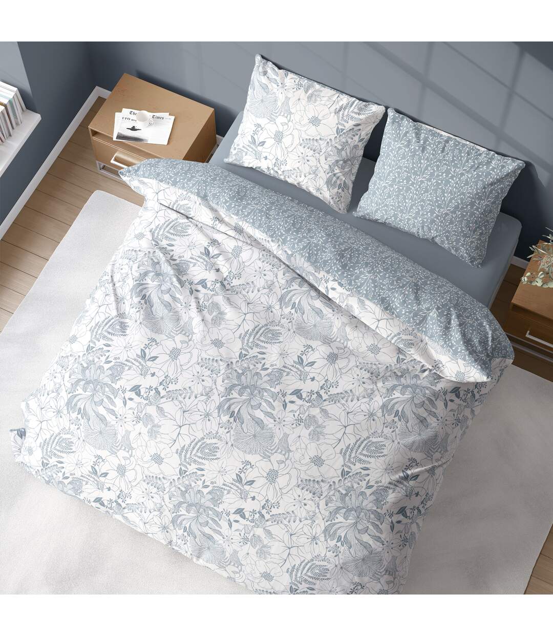 Parure de lit coton topcool TOILE-2