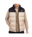 Doudoune sans manche Beige Homme Schott Utahv - M