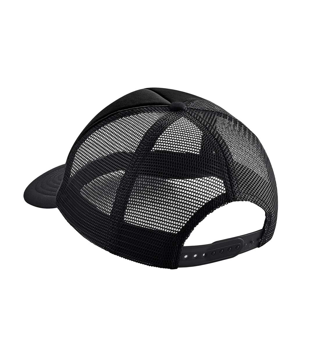 Casquette Trucker Adulte Noir Beechfield-2