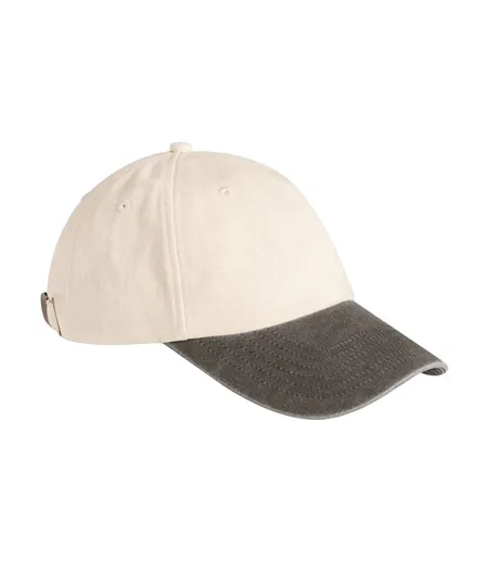 Casquette De Baseball Motif/style Contrasté Adulte Naturel Vieux Marron Beechfield