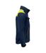 Doudoune Matelassée Homme Bleu Marine Jaune Projob-4