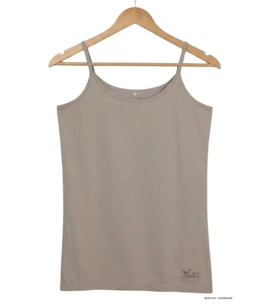 Top en coton MAYFLOWER BEIGE-MF beige : la douceur d'une matière naturelle pour un look d'été épuré-2