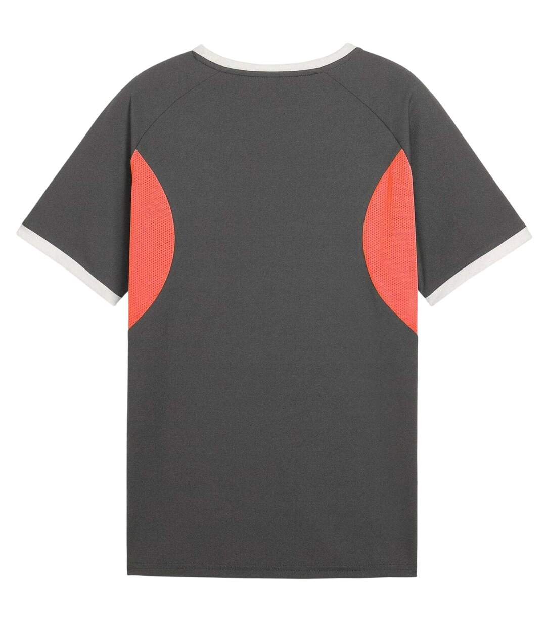 Childrens/kids Individualliga Graphic T-shirt Smoke Grey White Glowing Red Puma-2