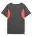 Childrens/kids Individualliga Graphic T-shirt Smoke Grey White Glowing Red Puma-2
