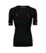 Mens A200 Lightweight Compression Shirt Black Skins-3