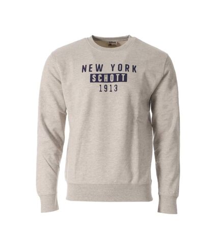 Sweat Gris Homme Schott 752 - L