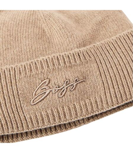Bonnet Motif/style Logo Brodé Landrenia Rouge Pastel Boss