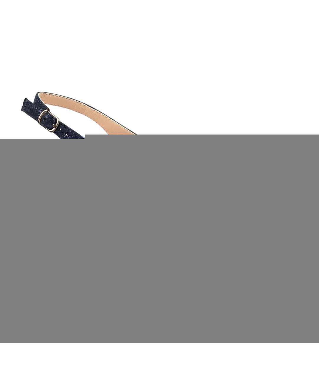 Chaussures Coupe Large Nancy Femme Étain Lunar-1