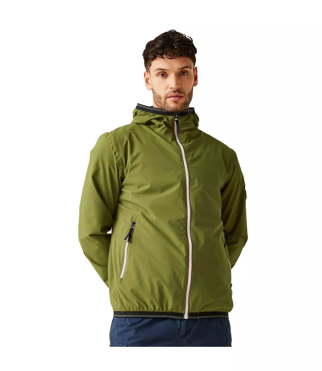 Veste Imperméable Rehan Homme Vert Néphrite Regatta-1