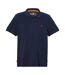 Mens Oyster River Logo Short-sleeved Polo Shirt Navy Timberland-2