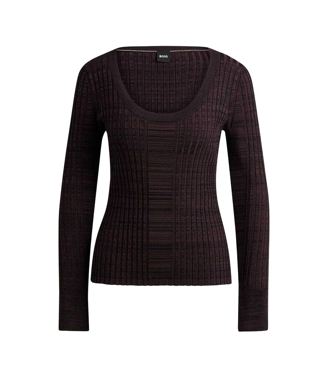 Sweat Firama Femme Marron Boss-2