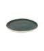 Lot de 6 Assiettes Plates en Faïence Wonja 27cm Vert-2