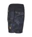 Mens Block Swim Shorts Black Dark Camo Urban Classics-4