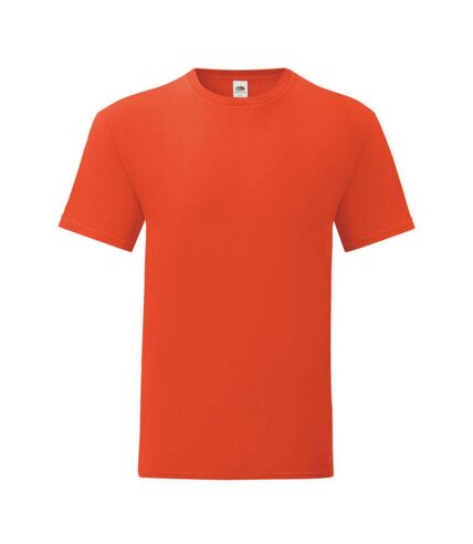 T-shirt manches courtes iconic homme flamme Fruit of the Loom