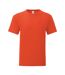 Mens iconic 150 t-shirt flame Fruit of the Loom