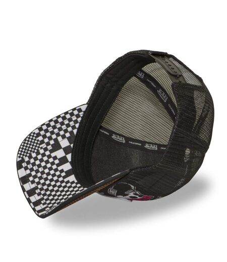 Casquette trucker imprimée en sublimation avec filet et écusson Subli Vondutch