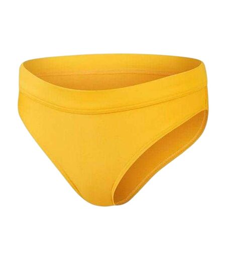 Maillot De Bain 2 Pièces À Taille Haute Motif/style Triangle Femme Jaune Speedo