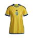 Maillot Domicile Motif/style Fédération Suédoise De Football Femme Jaune Adidas-2