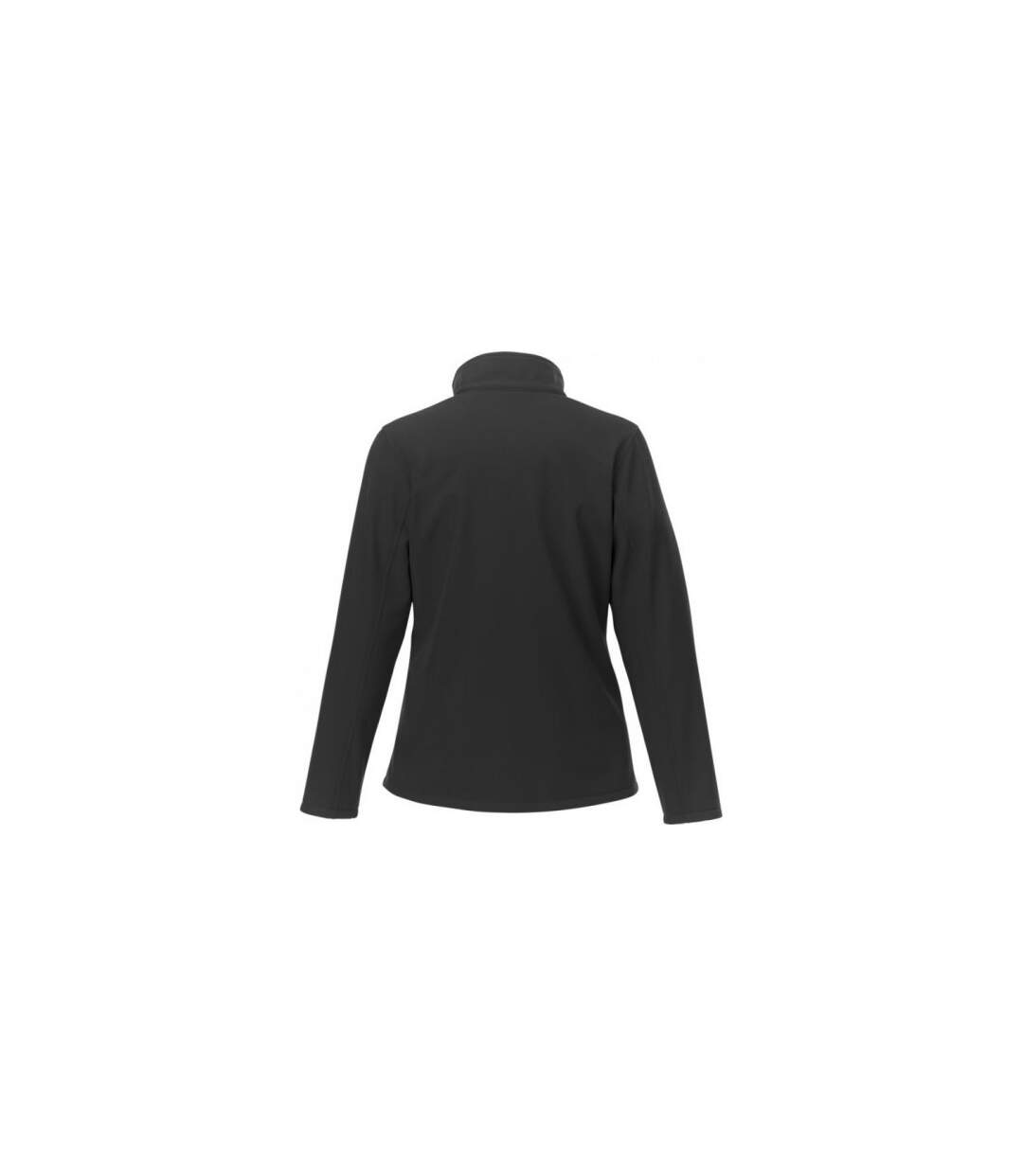 Orion womens/ladies softshell jacket solid black Elevate-2