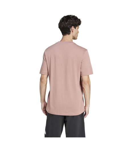 T-shirt Motif/style Logo Essentials Homme Beige Rose Adidas